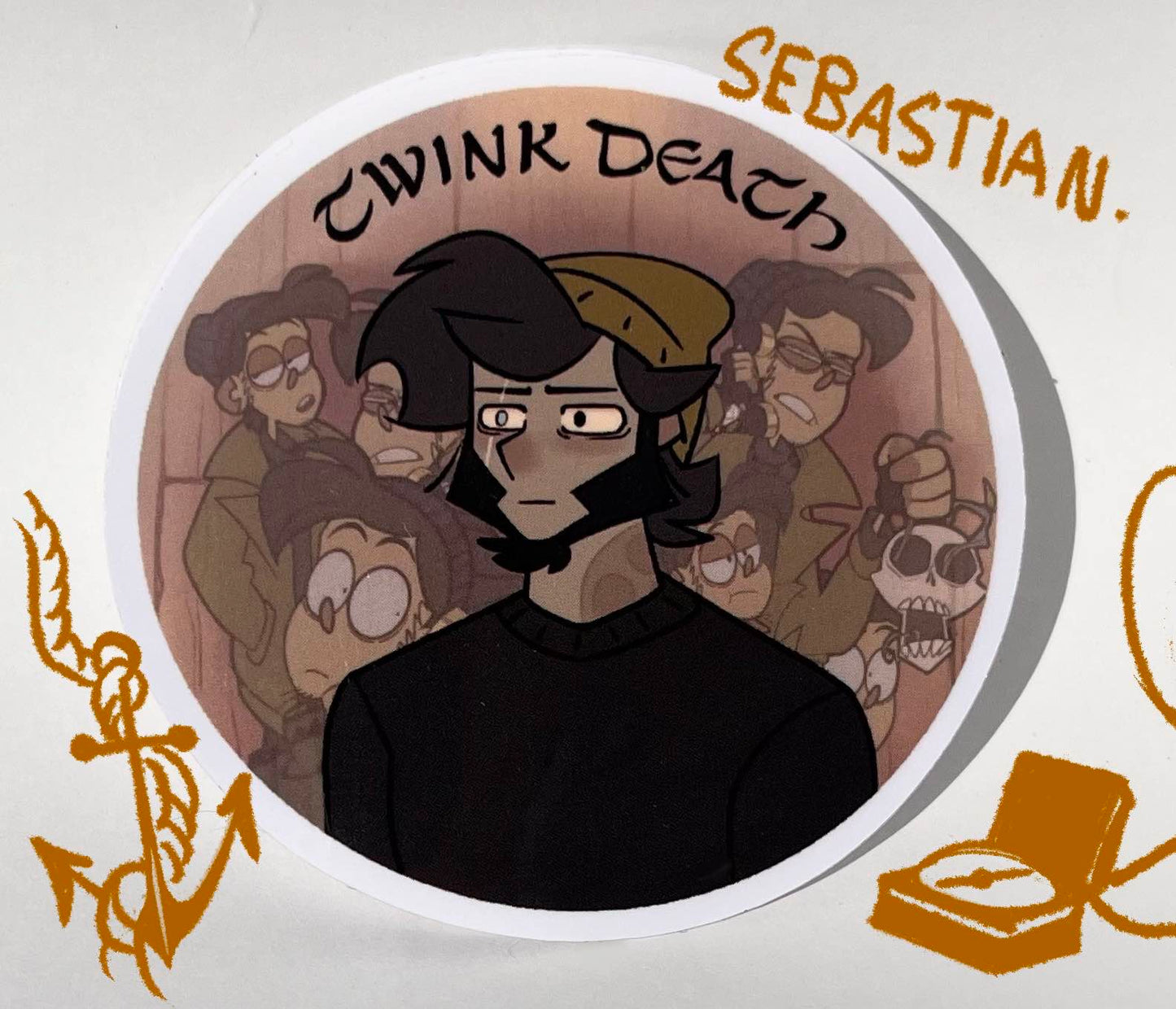 Sebastian "Twink Death" Sticker